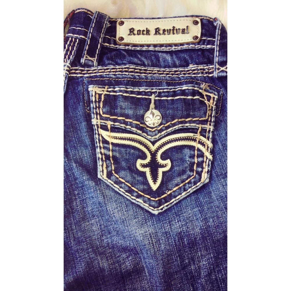 Rock Revival Jamila Bootcut Jeans sz 27